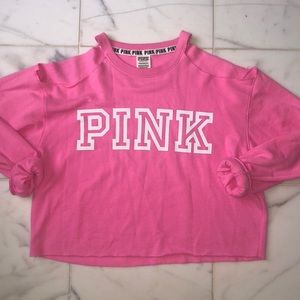 PINK VICTORIAS SECRET crewneck